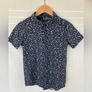 Cactus boys button up performance shirt